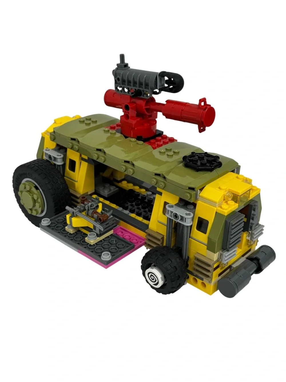 LEGO Teenage Mutant Ninja Turtles: The Shellraiser Street Chase 79104 Incomplete